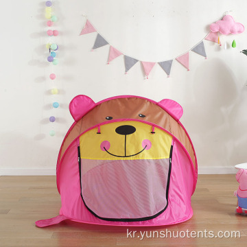 어린이를 위한 동물의 집 천막 놀이 텐트